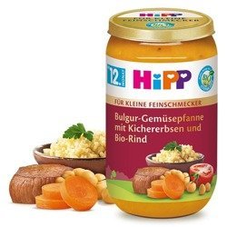 HiPP BIO Bulgur z Sosem Chutney z Mango i Papai