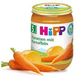 HiPP BIO Młoda Marchew z Ziemniakami + Omega 3