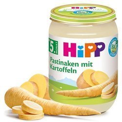 HiPP Ekologiczny Pasternak i Ziemniaczki + Omega3 