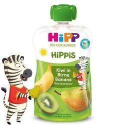 HiPP HiPPiS BIO Mus z Kiwi Gruszek i Bananów 