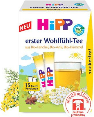 HiPP BIO Herbatka Ziołowa Zdrowy Brzuszek