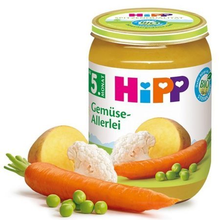 HiPP Ekologiczny Warzywny Mix z Omega 3 Potas 