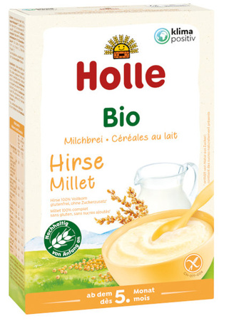Holle Ekologiczna Kaszka Jaglana Mleczna Pełnoziarnista