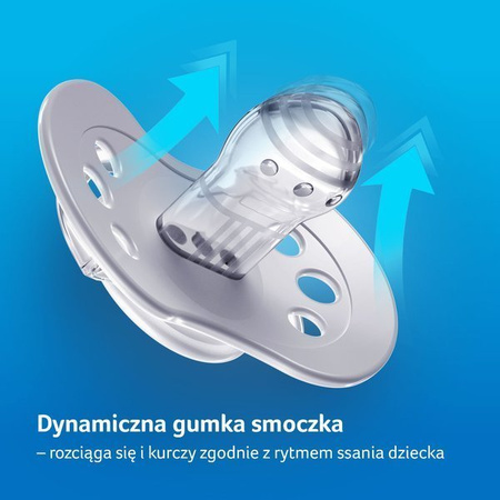 LOVI Smoczek Silikonowy MINI 0-2m 2 szt. Wild Soul Boy