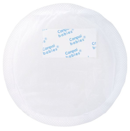 CANPOL Oddychające Wkładki Laktacyjne Białe 60 szt