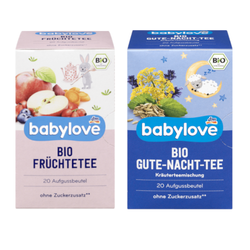 Babylove BIO Zestaw Herbatka Owocowa Melisa Dzień/ Noc