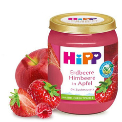 HiPP BIO Deserek z Truskawek Malin i Jabłek