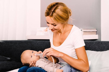 DuoCare Zestaw Aspirator Katarek Plus Bezdotykowy Termometr