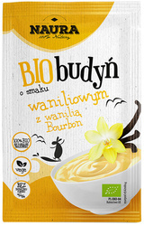 Naura BIO Naturalny Budyń z Wanilią Bourbon bez Cukru