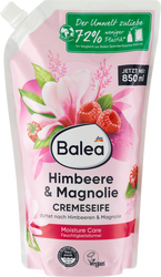 Balea Naturalne Mydło Malina & Magnolia Ochrona Nawilżenia Skóry Dłoni