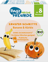 Freche Freunde BIO Chrupiący Chlebek z Bananem i Dynią