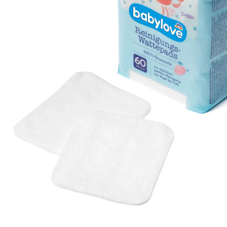 Babylove Płatki Kosmetyczne Bawełniane dla Niemowląt