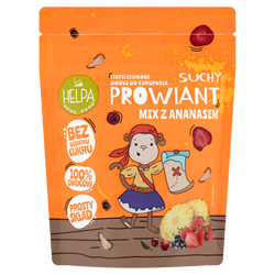 Helpa Suchy Prowiant Mix z Ananasem – naturalne, liofilizowane owoce zawsze pod ręką
