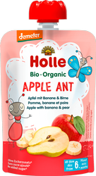 Holle Bio Mus z Jabłek Bananów i Gruszek