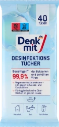 Denkmit Chusteczki Dezynfekujące Bakterie Alergeny