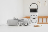 LOVI Kubek ze Słomką ACTIVE Salt&Pepper 350ml