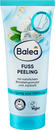 Balea Peeling do Stóp z Mocznikiem i Ekstraktem z Kasztanowca Gładka Skóra