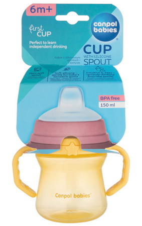 Canpol babies Kubek Treningowy Silikon Ustnik FirstCup