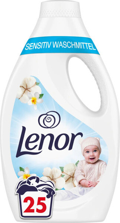 Lenor Delikatny KWIAT BAWEŁNY Hipoalergiczny Płyn do Prania Sensitiv 1,25L