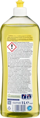 Denkmit Płyn do Mycia Naczyń o Zapachu Cytrynowym Skuteczne Usuwanie Tłuszczu i Brudu