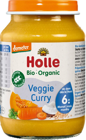 Holle BIO Wegetariańskie Curry z Serem