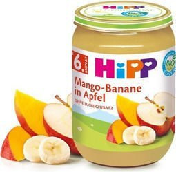 HiPP BIO Deserek Mango Banan Jabłko