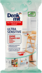 Denkmit Ultra Sensitive Wilgotne Chusteczki do Wszystkich Powierzchni