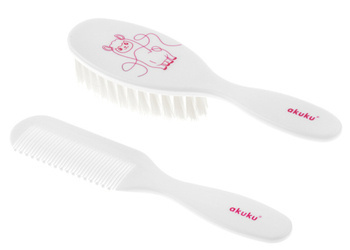 AKUKU Szczotka i Grzebyk do Włosów Lama