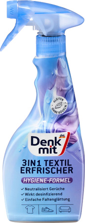 Denkmit Odświeżacz do Tkanin 3w1 z Efektem Wygładzania Zagnieceń