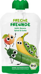 Freche Freunde BIO Mus z Jabłek Bananów Szpinaku i Ogórka
