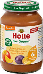 Holle BIO Deserek Jabłuszka ze Śliwkami