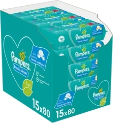 Pampers Chusteczki Nawilżane Fresh Clean 1200 szt.