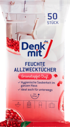 Denkmit Uniwersalne Chusteczki Czyszczące do Powierzchni Zmywalnych 50 szt.