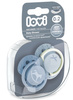 LOVI Smoczek Silikonowy 0-2m Baby Shower Boy