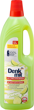 Denkmit Uniwersalny Płyn Czyszczący Multi-Aktiv z Ekstraktem Limonki 1L