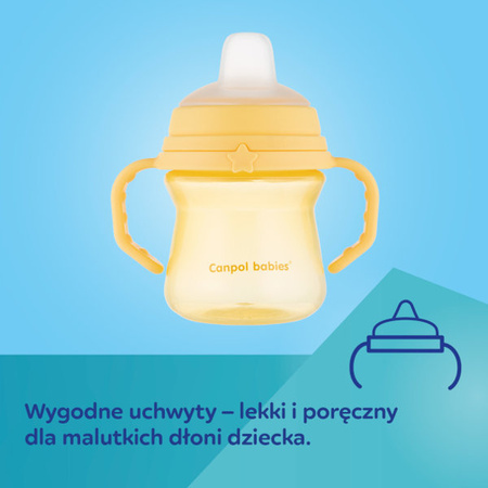 Canpol babies Kubek Treningowy Silikon Ustnik FirstCup
