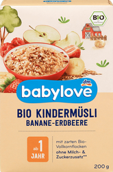 Babylove Musli z Bananami Truskawkami i Malinami