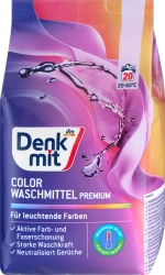 Denkmit Proszek do Prania Kolorowych Tkanin Ochrona Kolorów i Włókien Usuwanie Plam i Neutralizacja Zapachów od 20°C