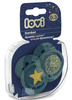 LOVI Smoczek Silikonowy Dynamiczny 0-3m Stardust Green