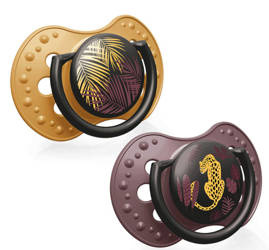 LOVI Smoczek Silikonowy Dynamiczny 0-3 Jungle Vibes Girl