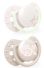 LOVI Smoczek Silikonowy 0-2m Baby Shower Girl