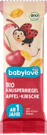 Babylove Batonik Owsiany Jabłko Wiśnia