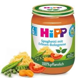 HiPP BIO Warzywne Spaghetti z Groszkiem Omega 3