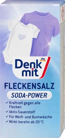 Denkmit Odplamiacz w Proszku o Potrójnej Siłe Działania Skuteczny już od 20°C