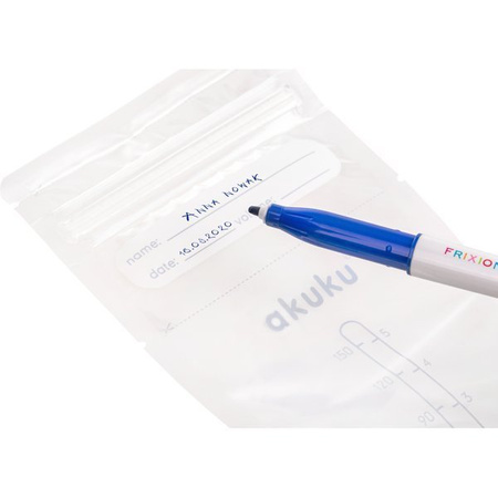 AKUKU Sterylne Torebki Woreczki na Pokarm Mleko