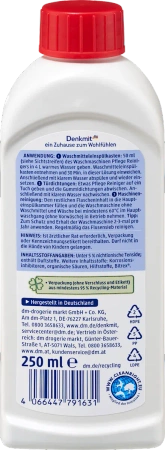 Denkmit Płyn do Czyszczenia Pralek Usuwa Kamień i Nieprzyjemne Zapachy