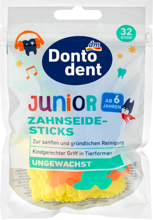 Dontodent Nić/Nitki Dentystyczne dla Dzieci