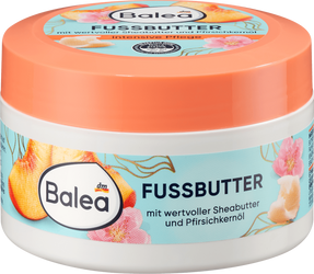 Balea Masło do Stóp z Masłem Shea i Olejem z Pestek Brzoskwini Intensywna Pielęgnacja
