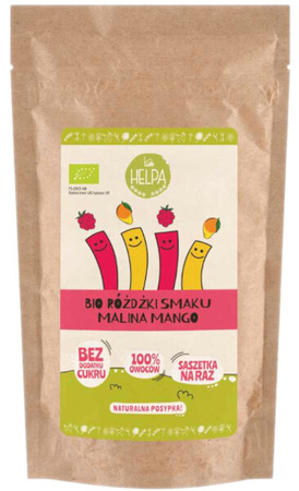 HELPA BIO Owocowe Różdżki Smaku Malina Mango