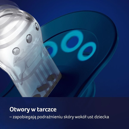 LOVI Smoczek Silikonowy Dynamiczny 6-18m Stardust